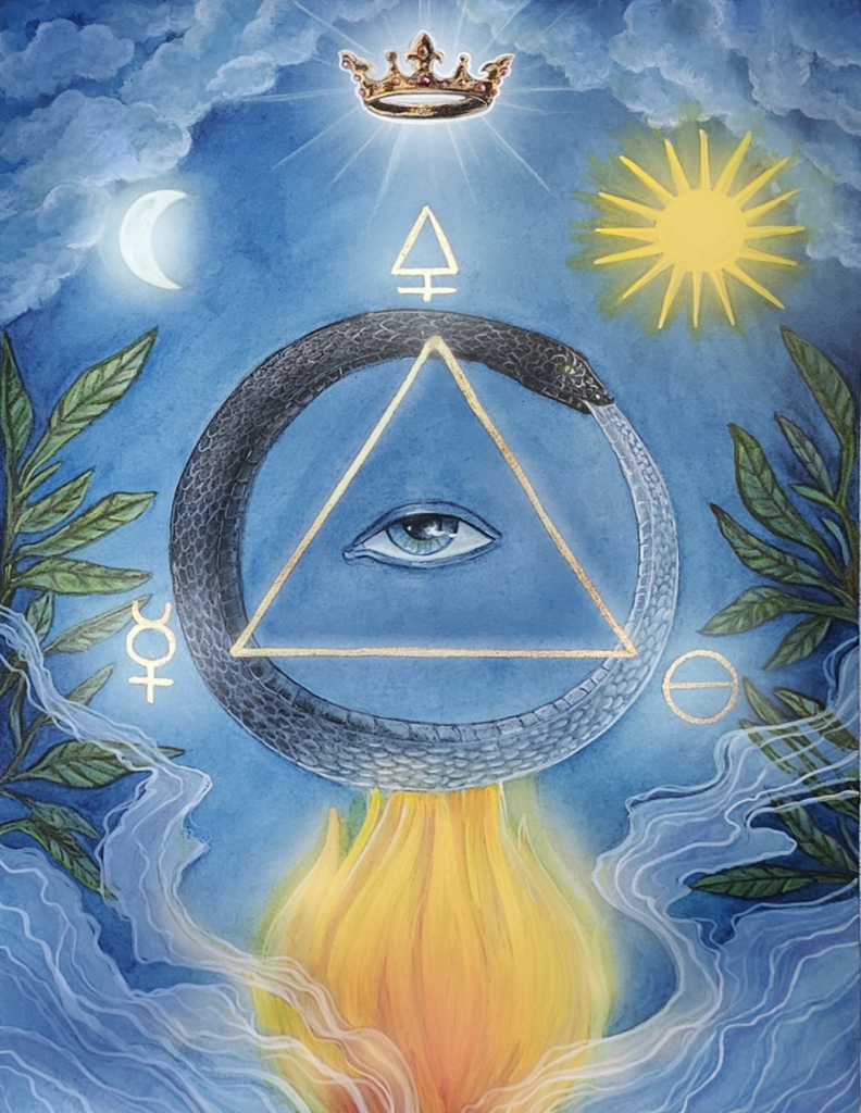 Eadem Mutata Resurgo - An alchemical tarot reading